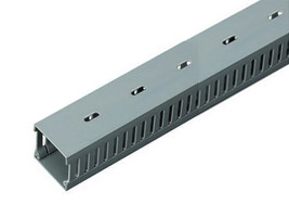 Canaletas De Pvc Ranuradas